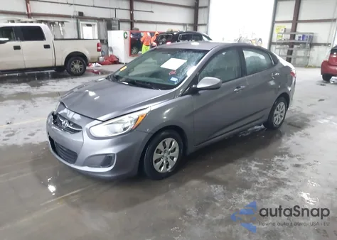2015 Hyundai Accent Gls from USA, damaged, VIN KMHCT4AE7FU794157